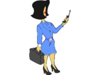 Sticker Custom Preview Image #038863 Business Office Cartoons Cellular Phone07
