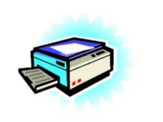 Sticker Custom Preview Image #039027 Business Office Cartoons Copier12