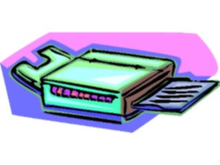 Sticker Custom Preview Image #039028 Business Office Cartoons Copier13