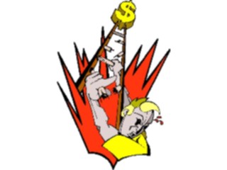 Sticker Custom Preview Image #039044 Business Office Cartoons Corporate Ladder3