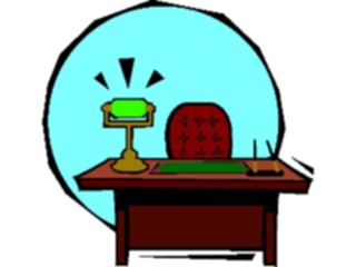 Sticker Custom Preview Image #039089 Business Office Cartoons Desk06