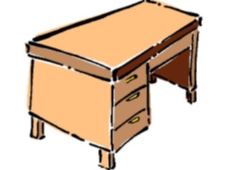 Sticker Custom Preview Image #039092 Business Office Cartoons Desk09