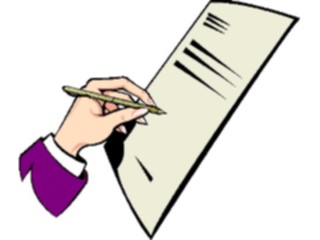 Sticker Custom Preview Image #039125 Business Office Cartoons Document Signing