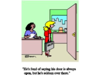 Sticker Custom Preview Image #039134 Business Office Cartoons Doors Always Open