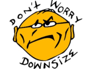 Sticker Custom Preview Image #039139 Business Office Cartoons Downsizing Worries