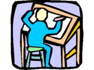 Sticker Custom Preview Image #039141 Business Office Cartoons Draftsman1