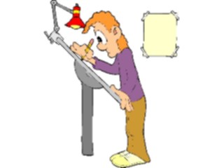 Sticker Custom Preview Image #039143 Business Office Cartoons Draftsman3