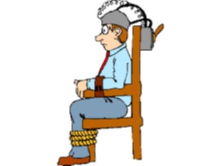 Sticker Custom Preview Image #039164 Business Office Cartoons Electric Chair