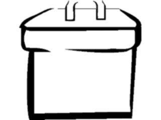 Sticker Custom Preview Image #039211 Business Office Cartoons File Box