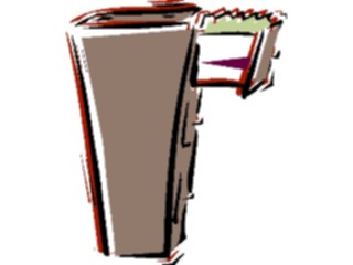Sticker Custom Preview Image #039219 Business Office Cartoons File Cabinet08