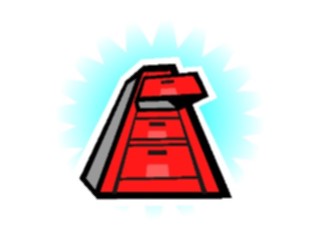 Sticker Custom Preview Image #039222 Business Office Cartoons File Cabinet11