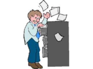 Sticker Custom Preview Image #039233 Business Office Cartoons File Cabinet Search