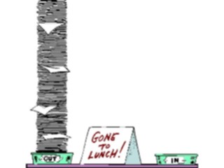 Sticker Custom Preview Image #039291 Business Office Cartoons Goneto Lunch2