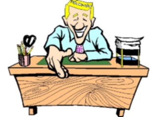 Sticker Custom Preview Image #039304 Business Office Cartoons Greeting