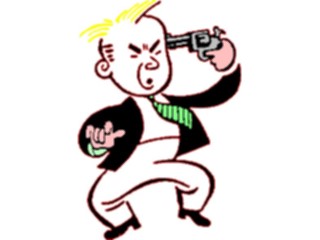 Sticker Custom Preview Image #039306 Business Office Cartoons Gunto Head
