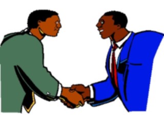 Sticker Custom Preview Image #039326 Business Office Cartoons Handshake16