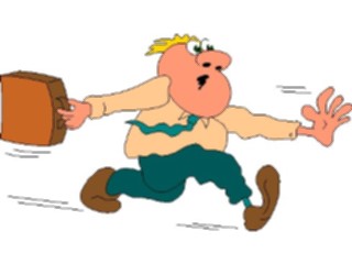 Sticker Custom Preview Image #039387 Business Office Cartoons Ina Hurry04