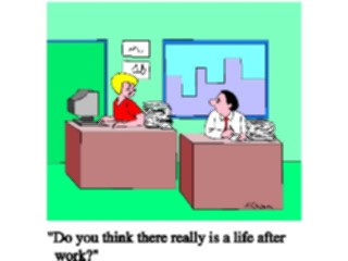 Sticker Custom Preview Image #039484 Business Office Cartoons Life After Work