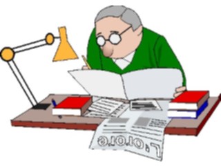 Sticker Custom Preview Image #039523 Business Office Cartoons Manat Desk09