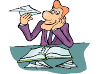 Sticker Custom Preview Image #039527 Business Office Cartoons Manat Desk13