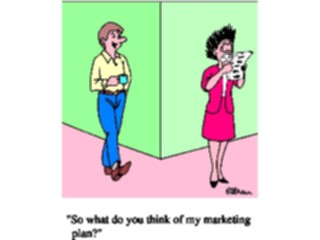 Sticker Custom Preview Image #039576 Business Office Cartoons Marketing Plan