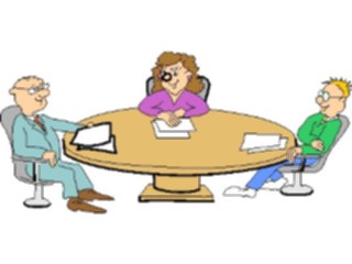 Sticker Custom Preview Image #039583 Business Office Cartoons Meeting02