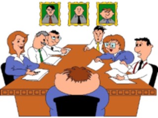 Sticker Custom Preview Image #039584 Business Office Cartoons Meeting03