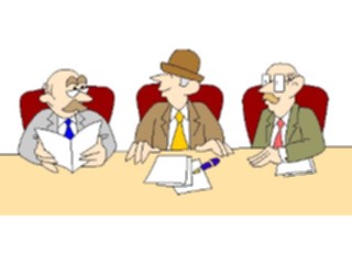 Sticker Custom Preview Image #039587 Business Office Cartoons Meeting06