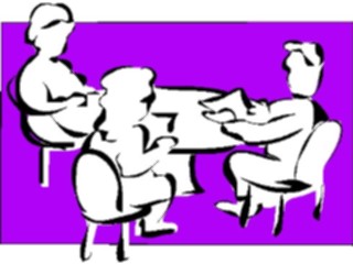 Sticker Custom Preview Image #039591 Business Office Cartoons Meeting10