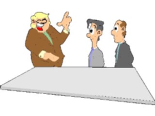 Sticker Custom Preview Image #039597 Business Office Cartoons Meeting16