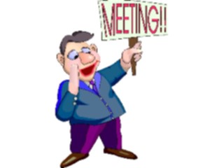 Sticker Custom Preview Image #039598 Business Office Cartoons Meeting17