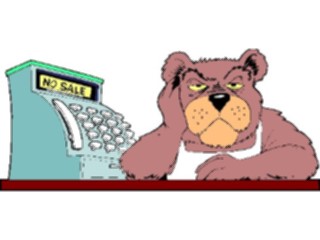 Sticker Custom Preview Image #039641 Business Office Cartoons No Sale Bear