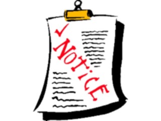 Sticker Custom Preview Image #039661 Business Office Cartoons Notice