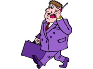 Sticker Custom Preview Image #039687 Business Office Cartoons On Cellular Phone6