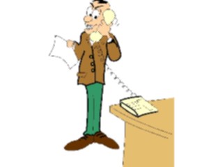 Sticker Custom Preview Image #039692 Business Office Cartoons On Phone03