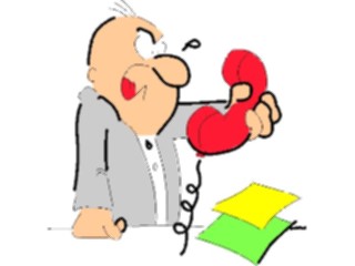 Sticker Custom Preview Image #039695 Business Office Cartoons On Phone06