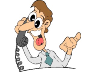 Sticker Custom Preview Image #039708 Business Office Cartoons On Phone19