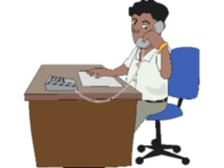 Sticker Custom Preview Image #039721 Business Office Cartoons On Phone32