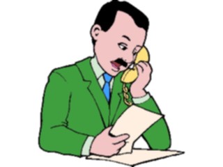 Sticker Custom Preview Image #039727 Business Office Cartoons On Phone38