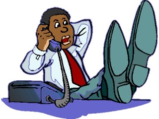 Sticker Custom Preview Image #039728 Business Office Cartoons On Phone39