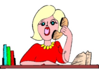 Sticker Custom Preview Image #039735 Business Office Cartoons On Phone46