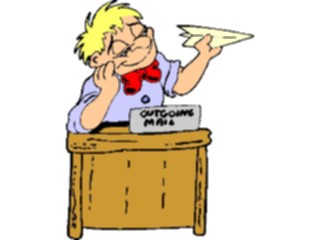 Sticker Custom Preview Image #039748 Business Office Cartoons Outgoing Mail