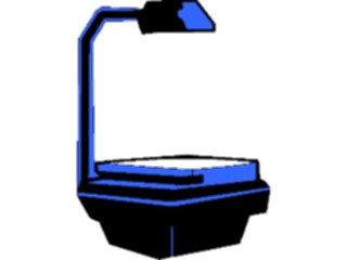 Sticker Custom Preview Image #039751 Business Office Cartoons Overhead Projector2