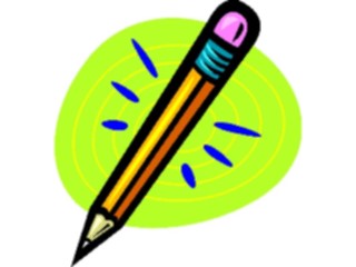 Sticker Custom Preview Image #039802 Business Office Cartoons Pencil2