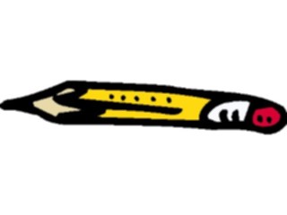 Sticker Custom Preview Image #039805 Business Office Cartoons Pencil5