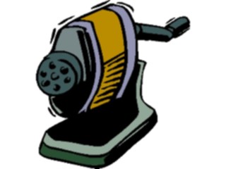 Sticker Custom Preview Image #039819 Business Office Cartoons Pencil Sharpener4