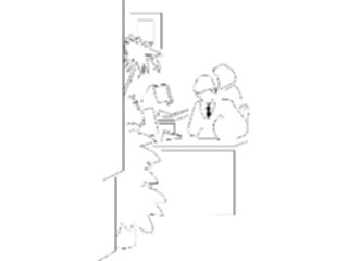 Sticker Custom Preview Image #039826 Business Office Cartoons Peoplein Office