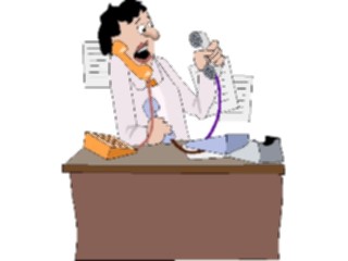 Sticker Custom Preview Image #039834 Business Office Cartoons Phone Madness2