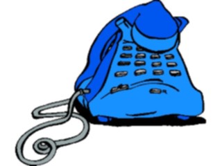 Sticker Custom Preview Image #039840 Business Office Cartoons Phone Off Hook