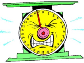 Sticker Custom Preview Image #039852 Business Office Cartoons Postal Scale